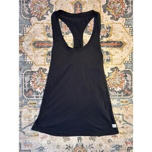 Vuori racerback energy tank top black athletic hiking outdoor women’s size small
